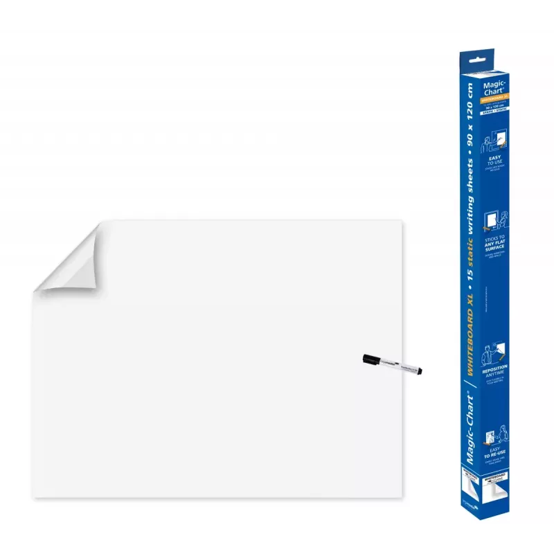 Película para quadro branco Legamaster Magic-Chart 90x120cm