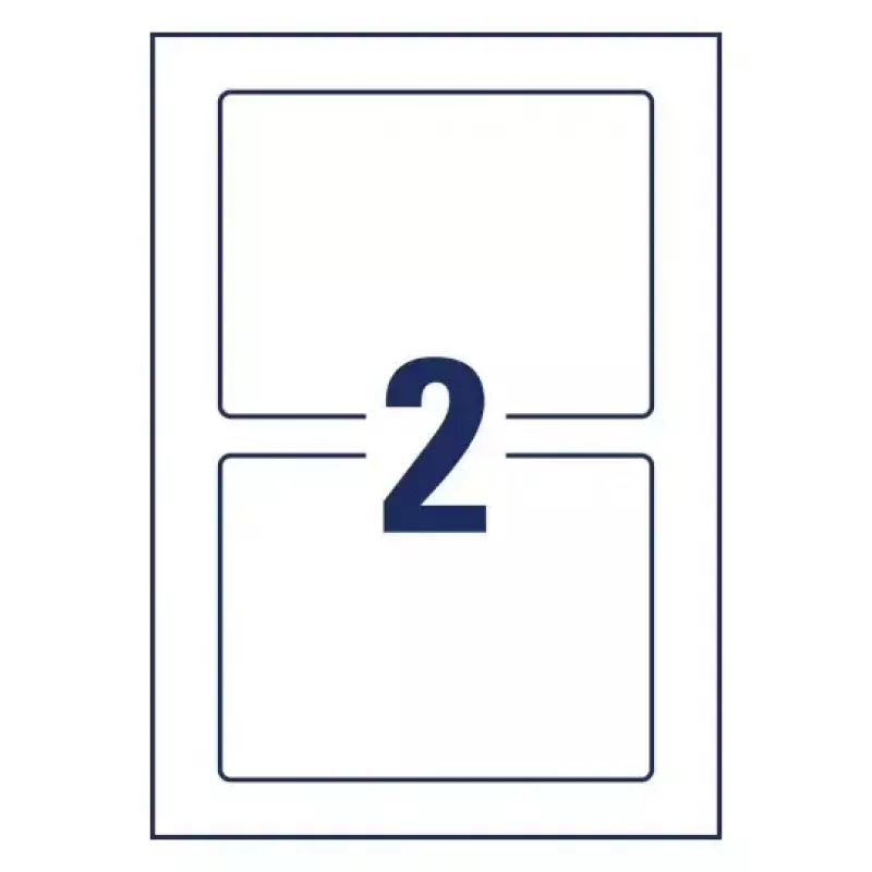 Avery suportes de etiquetas Placard cinzento-claro etiqueta de impressora autocolante A4