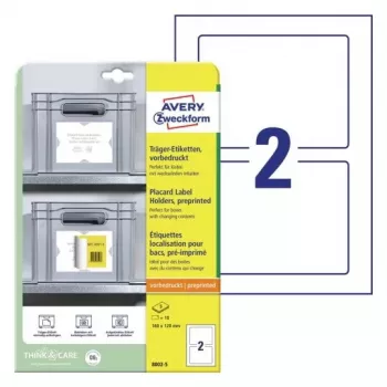 Avery suportes de etiquetas Placard cinzento-claro etiqueta de impressora autocolante A4