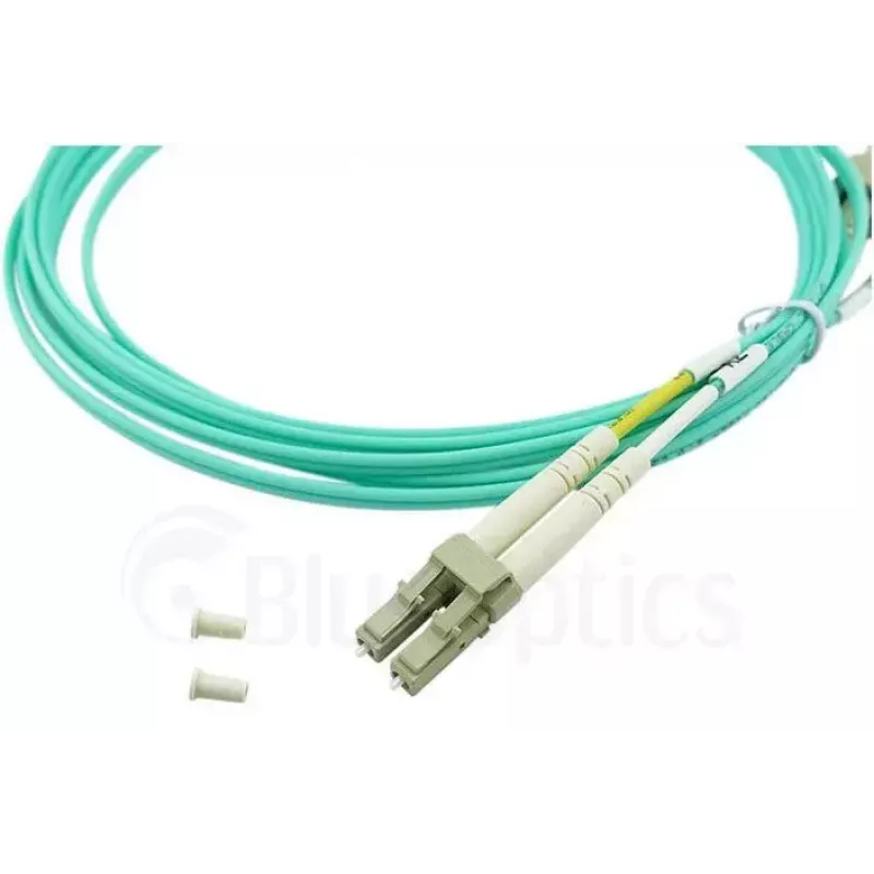 BlueOptics 055702T512000007.5M-BO Cabo patch de fibra ótica duplex (compatível com Corning), LC-UPC/SC-UPC, multimodo OM3 50/125 µm, 7,5 m