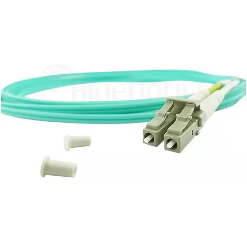 BlueOptics 055702T512000007.5M-BO Cabo patch de fibra ótica duplex (compatível com Corning), LC-UPC/SC-UPC, multimodo OM3 50/125 µm, 7,5 m