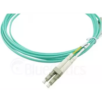BlueOptics 055702T512000007.5M-BO Cabo patch de fibra ótica duplex (compatível com Corning), LC-UPC/SC-UPC, multimodo OM3 50/125 µm, 7,5 m
