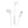 Motorola EARBUDS3CSWHITE auscultadores/headset com fios in-ear chamadas/música USB Type-C branco