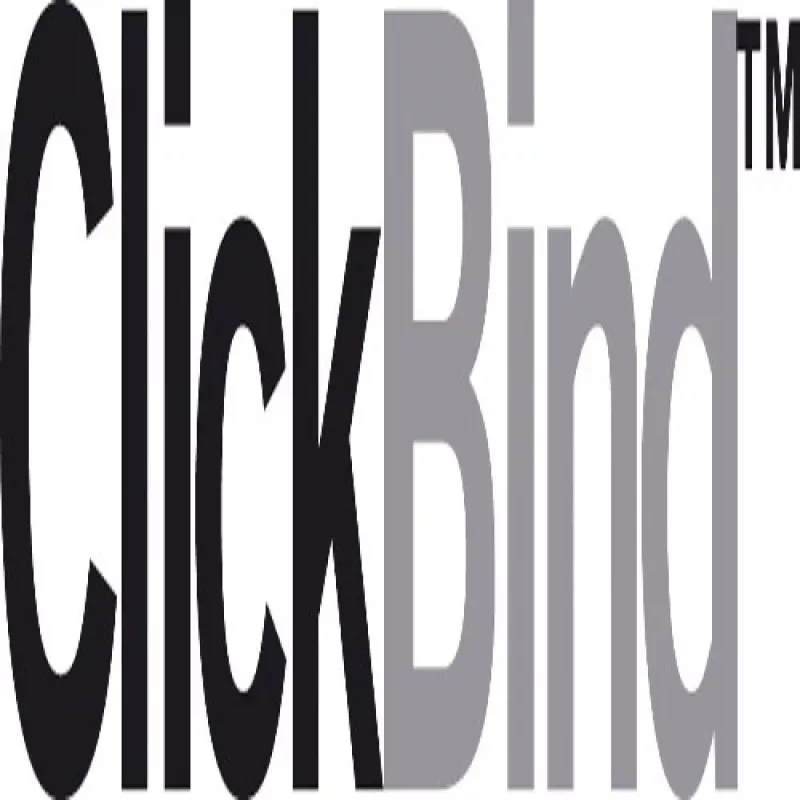Lombada GBC ClickBind A4 34R 8mm, preta, 45 folhas, plástico, A4, 8 mm, 280 g