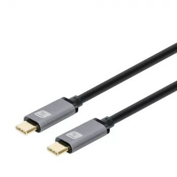 Cabo USB 3.2 Gen 2 USB-C M/M Techly 1m preto, 1 m, USB B, USB C, USB 3.2 Gen 1 (3.1 Gen 1), 10 Gbit/s, preto