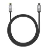 Techly ICOC-MUSB322-CM-010 Cabo USB 3.2 Gen 2, USB-C macho, 1 m, preto