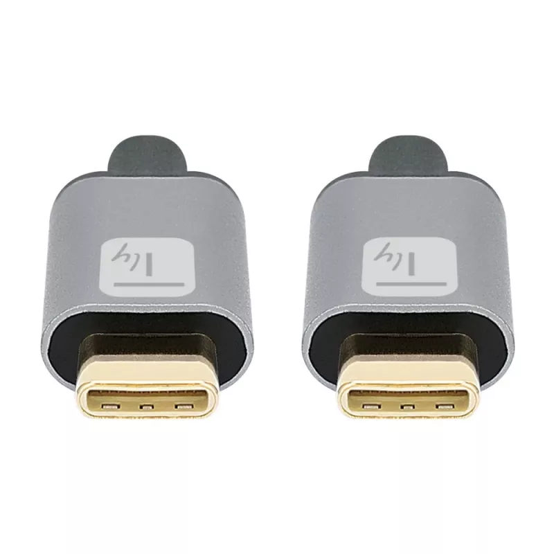 Techly ICOC-MUSB322-CM-010 Cabo USB 3.2 Gen 2, USB-C macho, 1 m, preto