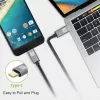 Techly ICOC-MUSB322-CM-010 Cabo USB 3.2 Gen 2, USB-C macho, 1 m, preto