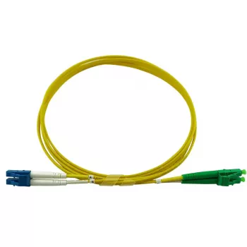 Cabo de fibra ótica BlueOptics SFP3131BU0.5MS LC G.657.A1 0,5 m amarelo