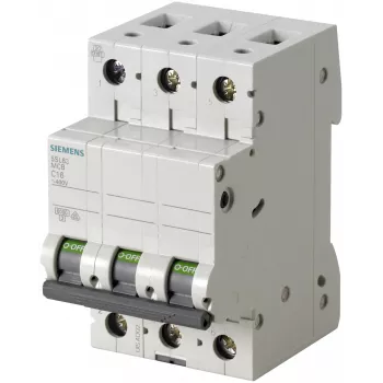 Siemens 5SL6316-6 Disjuntor miniatura tipo B 3