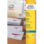 Etiqueta autocolante Avery J4791-25 retângulo arredondado
