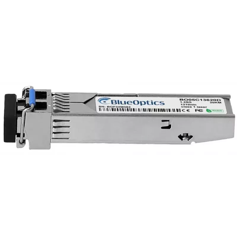 Módulo transceptor de fibra ótica BlueOptics OM-SFP-GIGABIT-SINGLE-MODE-20-BO 20000 m