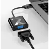 Adaptador de cabo Techly conversor HDMI para VGA com ficha jack de áudio