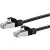 Cabo de rede Schwaiger CKB6025 053 RJ-45 Cat6 2,5 m preto
