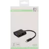 Adaptador de cabo de vídeo Deltaco USBC-VGA