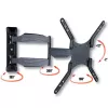 Techly 23-55 Suporte de parede para TV LCD Full Motion ultra fino Preto” ICA-PLB 171M
