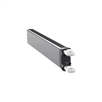 PATCHBOX C36STPXC6XXX1W organizador de cabos bandeja de cabos para rack preto, prateado, branco 1 unid.