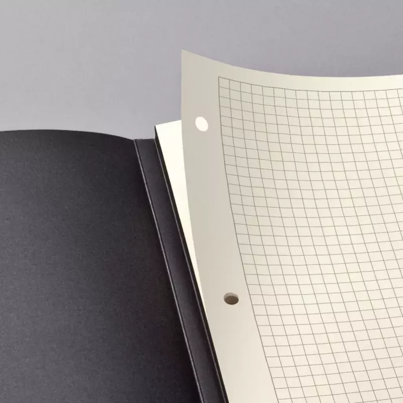 Bloco de notas Sigel CONCEPTUM A4 120 folhas preto