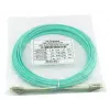 Cabo de fibra ótica BlueOptics AJ834A-BO 1m 2x LC OM3 duplex integral