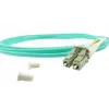 Cabo de fibra ótica BlueOptics AJ834A-BO 1m 2x LC OM3 duplex integral