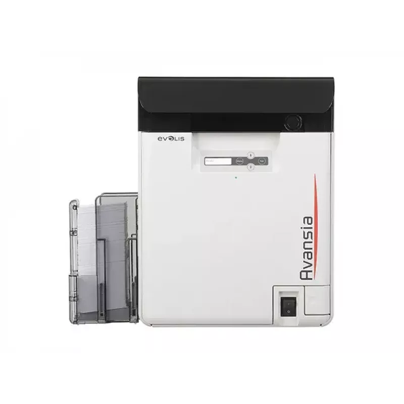 Impressora de cartões de plástico Evolis Avansia sublimação de cor/transferência térmica de resina cor 144 cartões/h