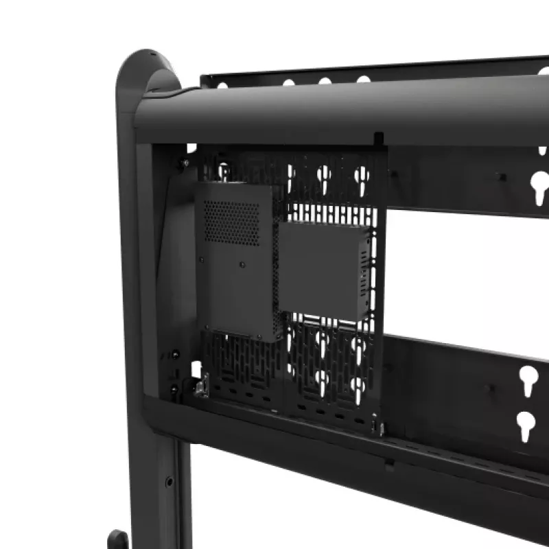 Suporte para equipamento AV Chief LSCUB preto listado UL 884x838x181 mm