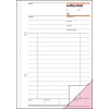 Formulário comercial Sigel LI525 A5 Rosa Branco