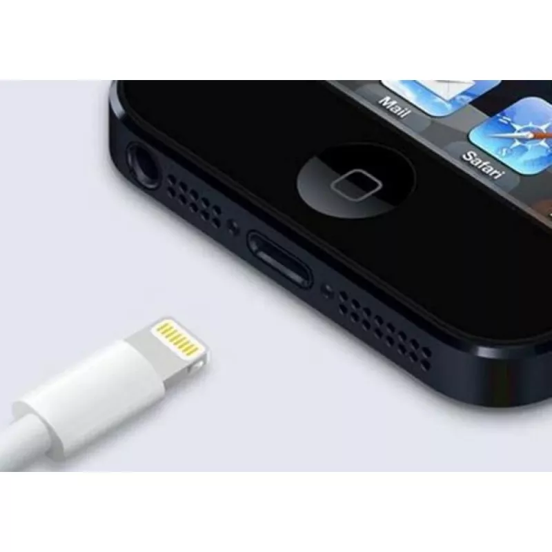 Cabo Lightning Techly ICOC APP-8WH1 1 m branco