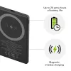 dbramante1928 re-charge - power bank 5K Wireless - cinzento, 5000 mAh, carregamento sem fios, 3,87 V, cinzento