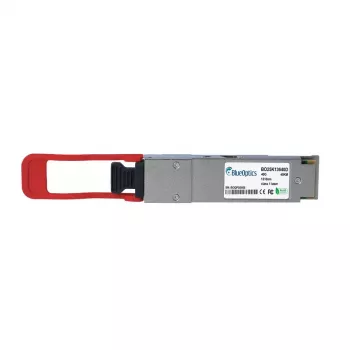 Módulo transceptor de rede BlueOptics PAN-QSFP-40GBASE-ER4-BO fibra ótica QSFP LC alumínio 40G