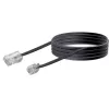 Cabo de rede Schwaiger 6,0 m RJ-11 - RJ-45 6 m preto