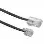 Cabo de rede Schwaiger 6,0 m RJ-11 - RJ-45 6 m preto