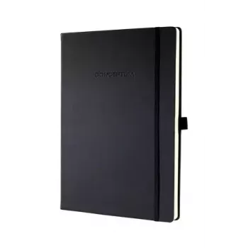 Caderno de notas Sigel CO111 A4 97 folhas Preto