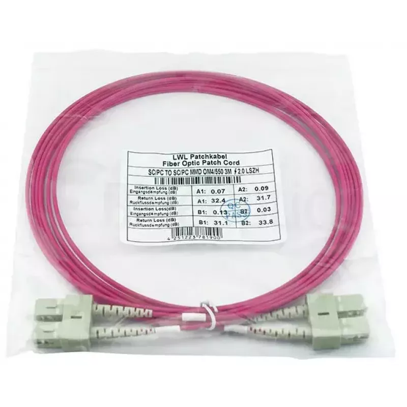 Cabo de fibra ótica InfiniBand BlueOptics SFP3232FU2MK 2 m 2x SC