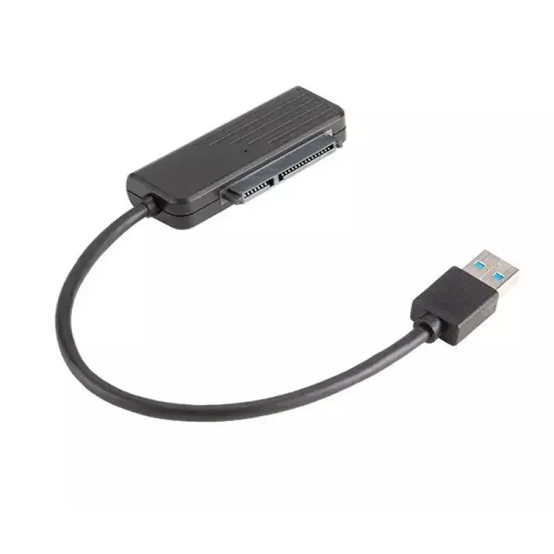Adaptador de cabo USB 3.1 A SATA preto Akasa AK-AU3-07BK