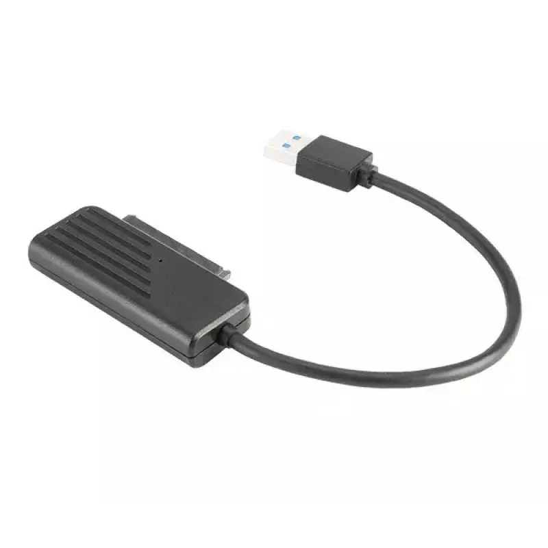 Adaptador de cabo USB 3.1 A SATA preto Akasa AK-AU3-07BK