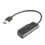 Adaptador de cabo USB 3.1 A SATA preto Akasa AK-AU3-07BK