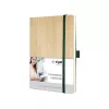 Caderno de notas Sigel Conceptum A5 194 folhas Bamboo bege