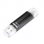 Pen drive Hama Laeta Twin 256 GB USB Type-A / Micro-USB 3.2 Gen 1 (3.1 Gen 1) preto
