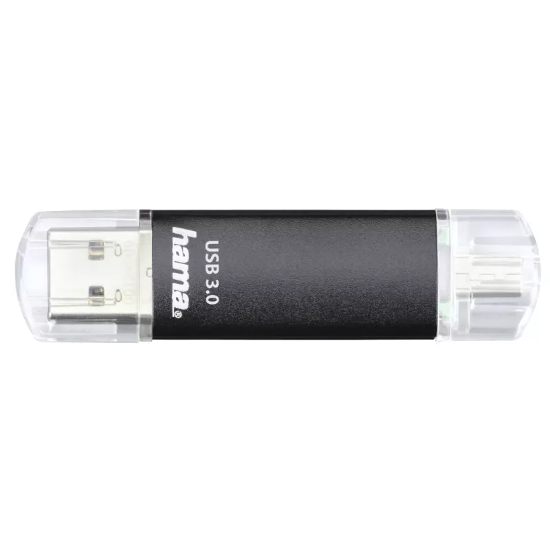 Pen drive Hama Laeta Twin 256 GB USB Type-A / Micro-USB 3.2 Gen 1 (3.1 Gen 1) preto