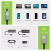 Cabo Techly USB 3.2 Gen 2 USB-C M/F 1m preto, 1 m, USB C, USB C, USB 3.2 Gen 2 (3.1 Gen 2), 10 Gbit/s, preto, cinzento