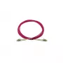 Cabo de fibra ótica BlueOptics 4Z57A10845 0,5 m LC OM4 rosa