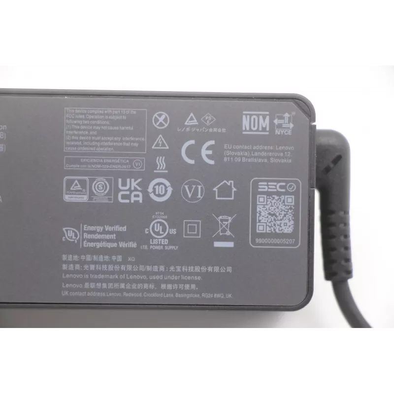 Fonte de alimentação Lenovo 5A10W86253 interior 65 W preto
