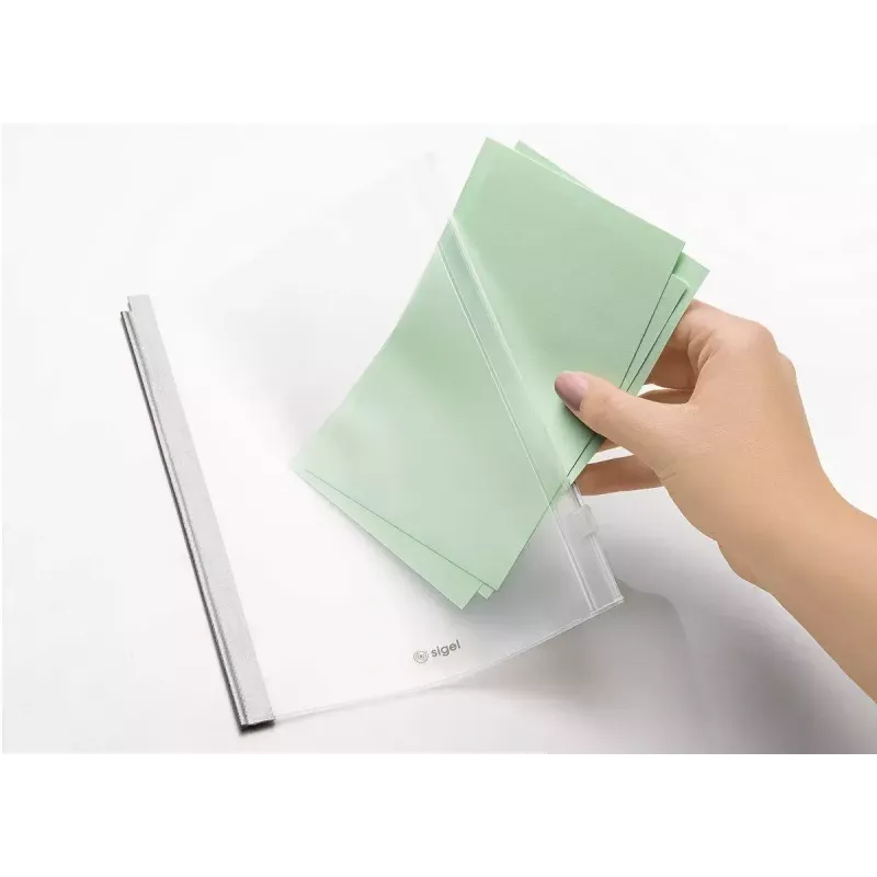 Estojo de proteção em plástico Sigel CF302 A4
