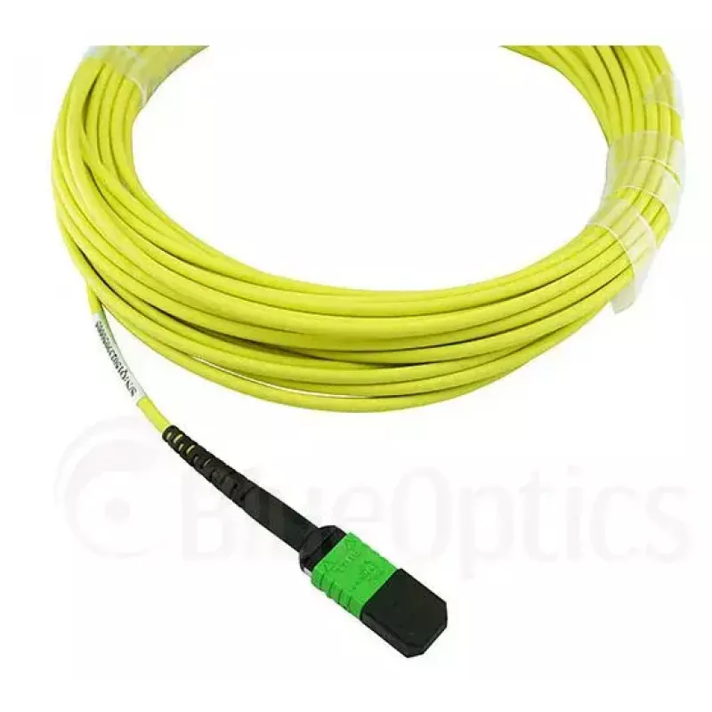 BlueOptics CBL-MPO12-4LC-SMF-1M cabo de fibra ótica InfiniBand MPO 4x LC 1 m