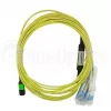 BlueOptics CBL-MPO12-4LC-SMF-1M cabo de fibra ótica InfiniBand MPO 4x LC 1 m