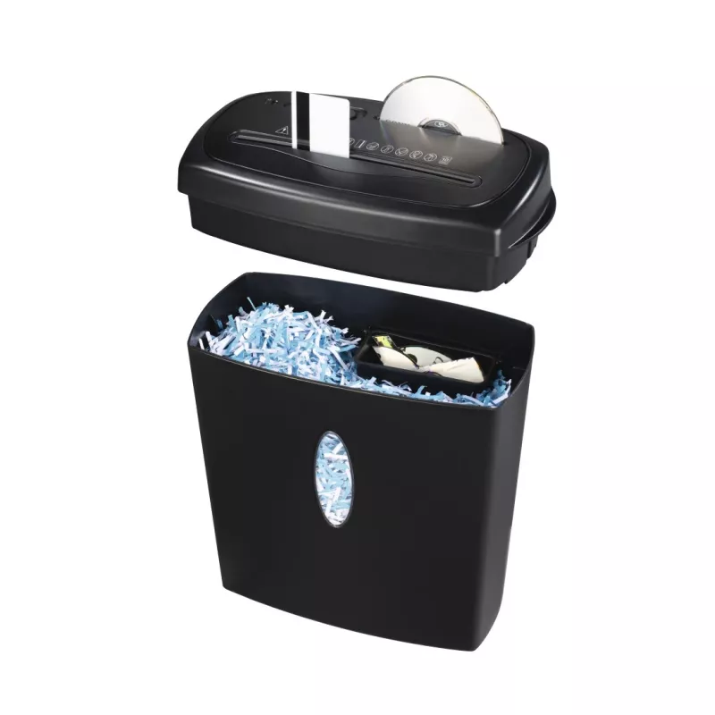 Hama Home X10CD Destruidora de Papel Corte Cruzado 72 dB 22 cm Preto