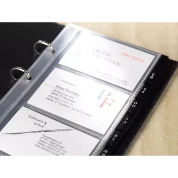 Porta-cartões de visita Sigel VZ350 80 compartimentos