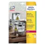 Etiquetas autocolantes Avery L4715-20 retângulo arredondado