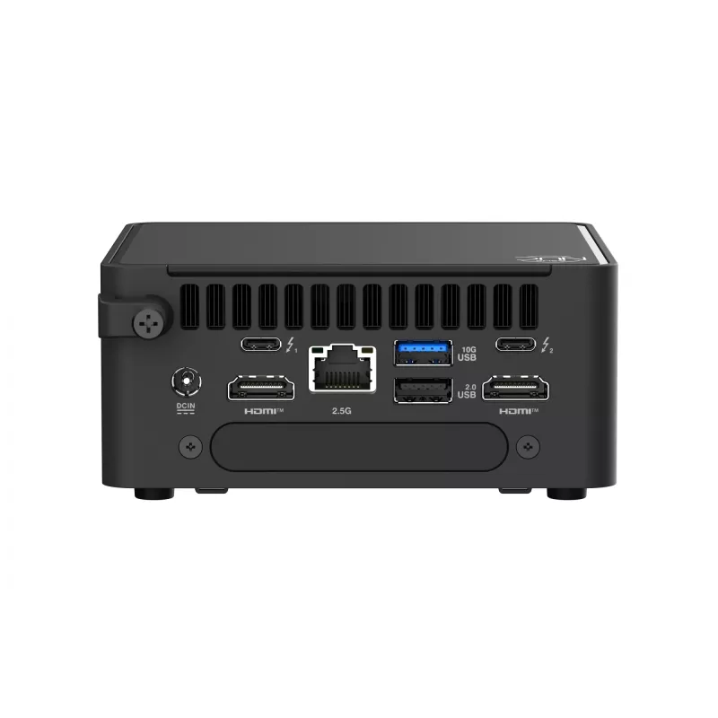 Barebone mini-PC ASUS NUC 15 Pro RNUC15CRHV700002 preto 265H DDR5 96GB